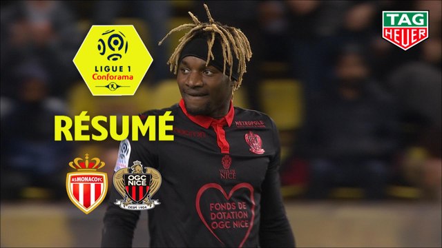 AS Monaco - OGC Nice (1-1) - Résumé - (ASM-OGCN) / 2018-19