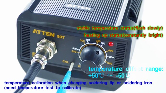 AT937 50W CNC Soldering Station