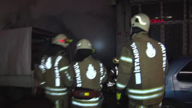 İstanbul Yaşlı Adam Alevlerden Önce Canını Sonra da Ekmek Teknesini Kurtardı