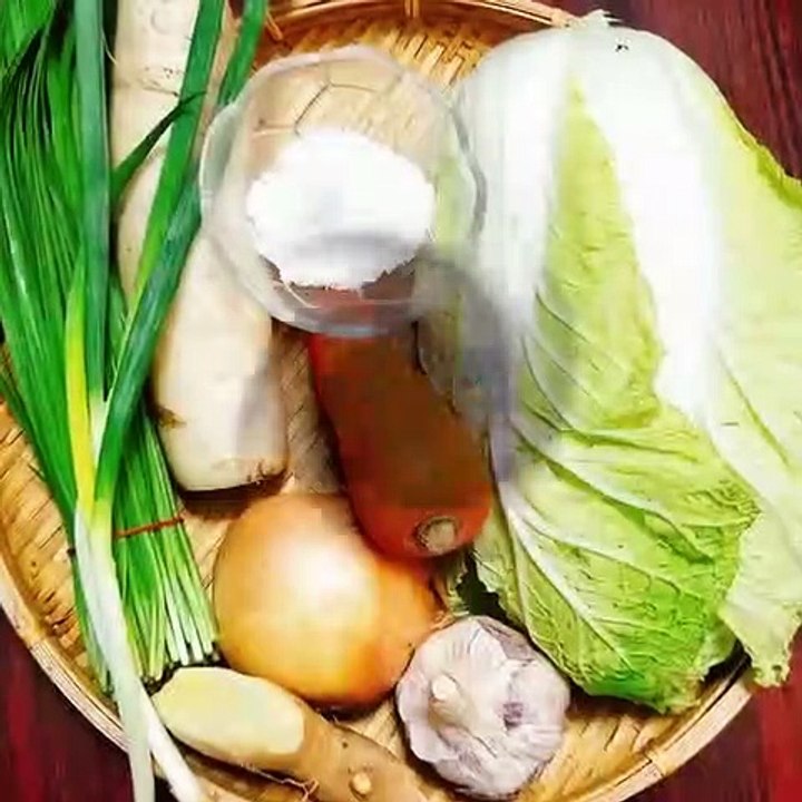 Cách làm KIM CHI CẢI THẢO chuẩn vị Hàn Quốc - Món Ngon Ngày Tết