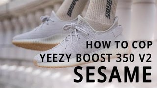 adidas YEEZY BOOST 350 V2 'Sesame' | How To Cop Guide