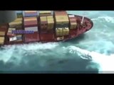 Container Ships Cargo Ships In Sea Storms