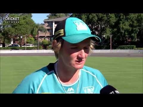Sammy Jo Johnson, Brisbane Heat was Player of the Match against the Sydney Sixers