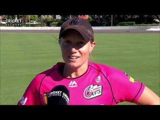 Alyssa Healy, Sydney Sixers interview after losing to  Brisbane Heat