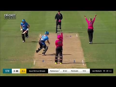 Adelaide Strikers innings vs Sixers 2nd innings highlights