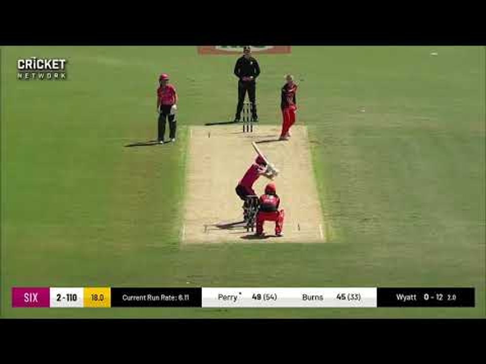 Erin Burns - Sydney Sixers innings v Renegades