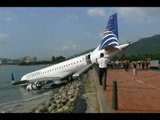 Aircraft Emergency Landing Takeoff in Danger Moment