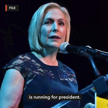 Anti-Trump Senator Kirsten Gillibrand launches presidential bid