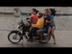 Funny Over Crowded Passengers On Motorbike And Truck