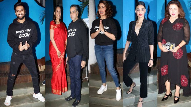 Uri Success Party: Vicky Kaushal, Yami Gautam, Farah Khan & others attend; Watch video| FilmiBeat