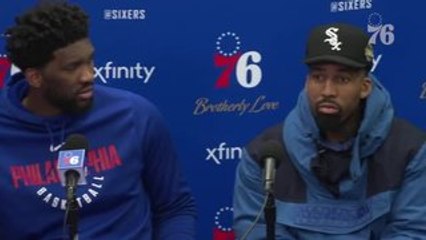 Joel Embiid & Wilson Chandler | Postgame vs Timberwolves (1.15.19)