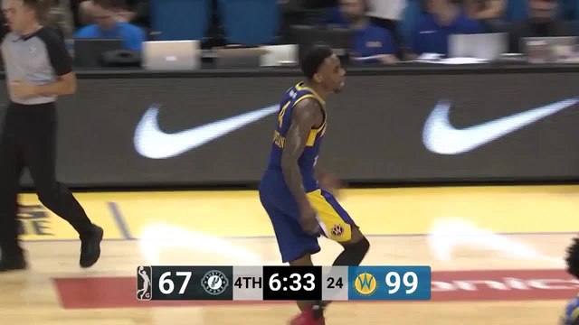 Deyonta Davis throws down the alley-oop!