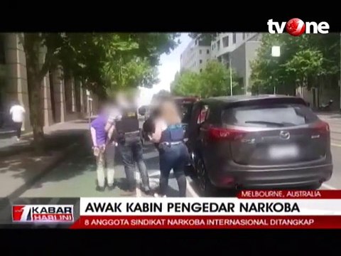 Awak Kabin Pengedar Narkoba Sindikat Internasional Ditangkap
