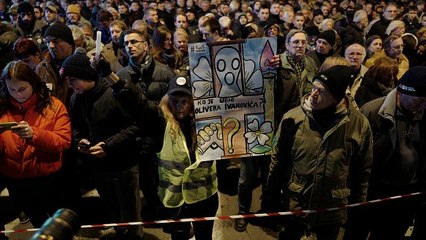 Новые протесты в Белграде