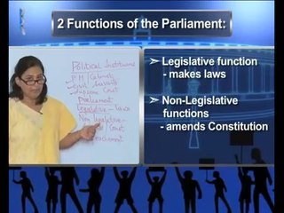 Working of Institutions Class 9