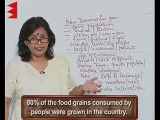 New Demands of Grain and Age of Enclosures