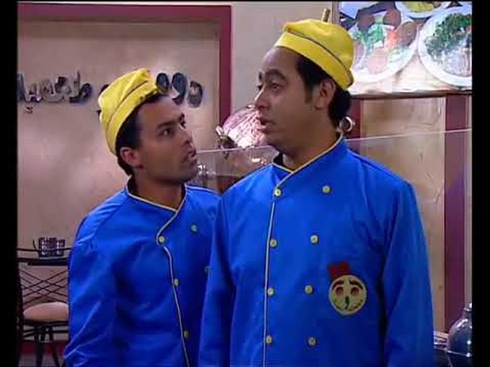 راجل وست ستات - مشهد كوميدي عادل ورفيع يقلدون فيلم  شئ من الخوف