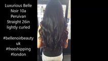 10 a Peruivan Straight 26in lightly curled – Belle Noir Beauty