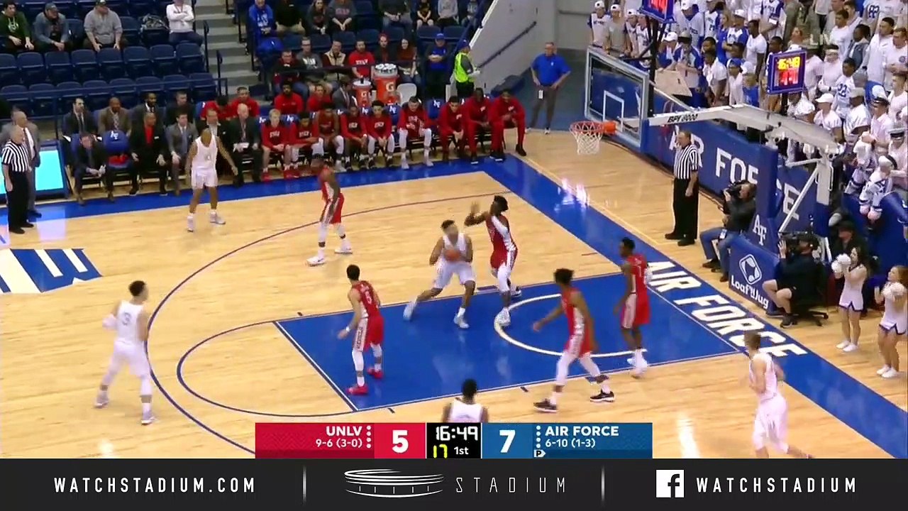 UNLV vs. Air Force Basketball Highlights (2018-19)