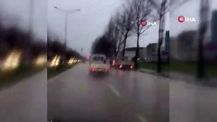 Drift yapan sürücüye ağır ceza