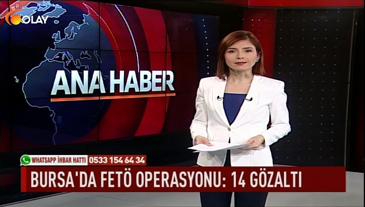 Bursa'da fetö operasyonu: 14 gözaltı