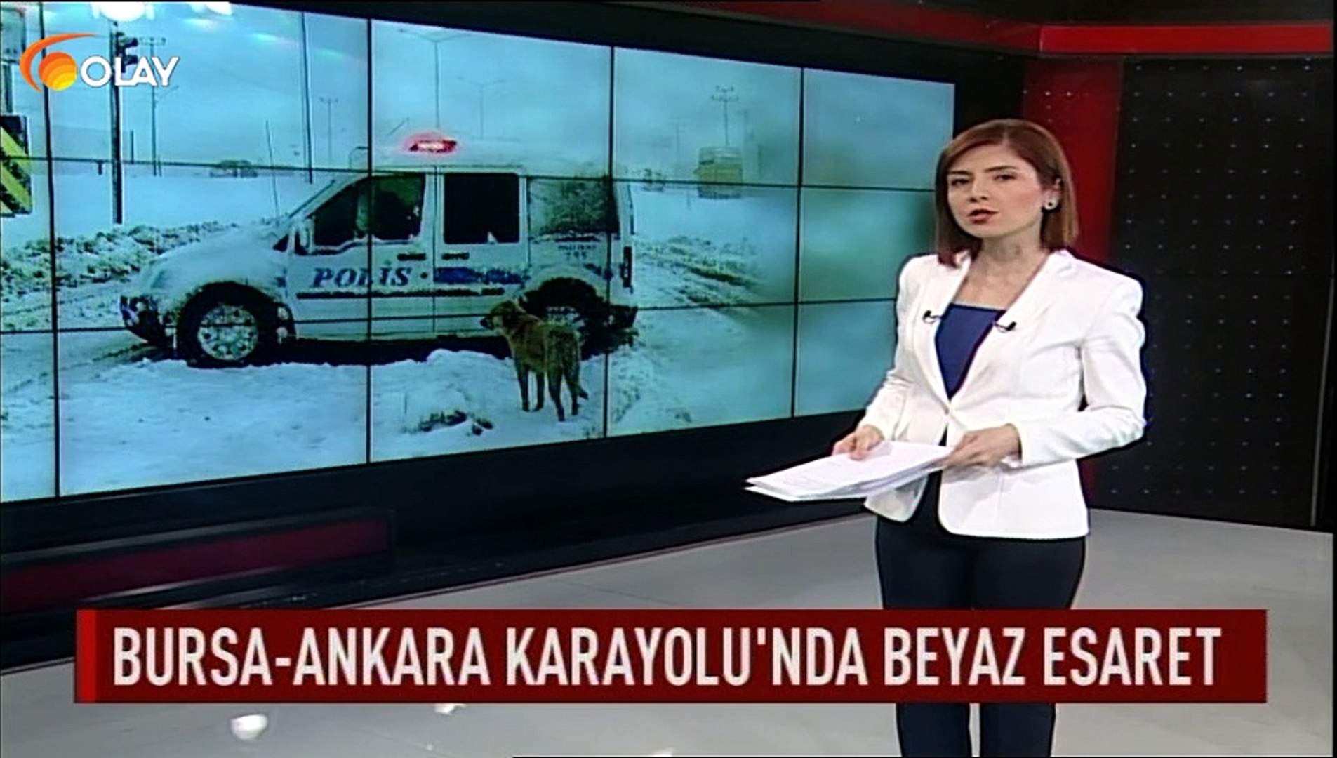 ⁣Bursa-Ankara Karayolu'nda beyaz esaret