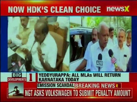 HD Kumaraswamy offering money, ministerial posts to BJP MLAs: BS Yeddyurappa