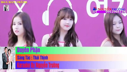 Duyên Phận Remix Karaoke - Beat Diệp Hoài Ngọc