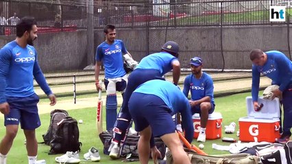 India train and look ahead to final ODI against Australia