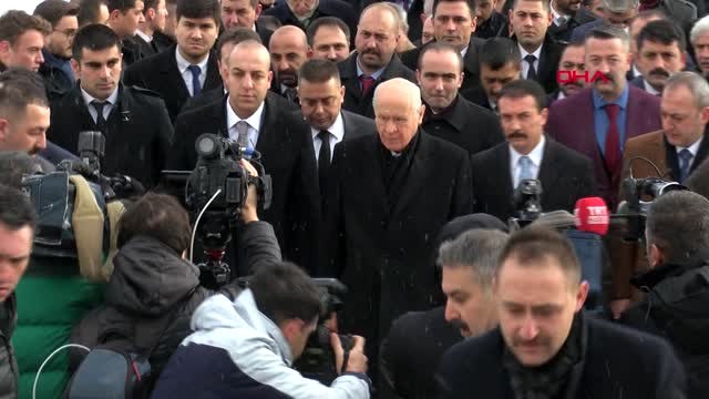 Bahçeli, Ülkücü Şehitler Anıtı'nı Ziyaret Etti