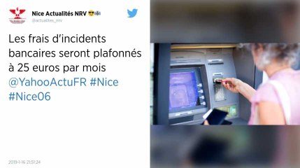 Les frais d’incidents bancaires plafonnés à 25 euros par mois au plus tard en février
