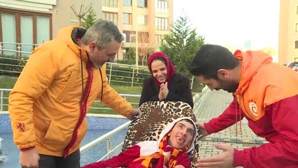Galatasaraylı Engelli Gencin Hayali Gerçekleşiyor