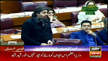 Ali Muhammad Khan addresses NA session