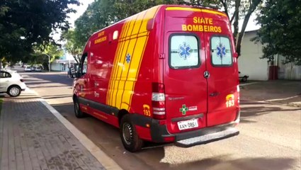 Irregularidade em asfalto provoca queda de motociclista no Coqueiral