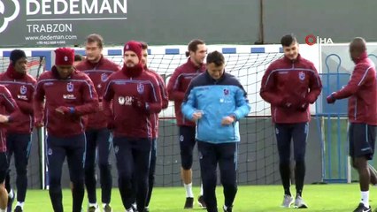 Trabzonspor, Başakşehir maçı hazırlıklarını sürdürüyor