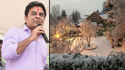 KTR Likes A House In Kashmir & Tweets About It | Oneindia Telugu