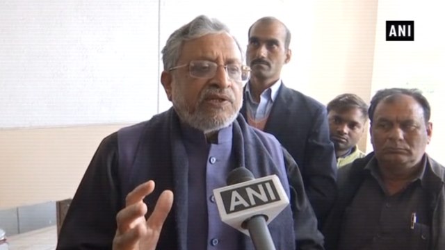 EWS quota bill: RJD sees upper cast people with hatred, says Sushil Modi