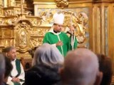 El obispo de Solsona pide la libertad de los presos independentistas durante la homilía