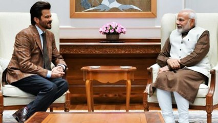 Anil Kapoor shares message for PM Narendra Modi after meeting him ; Check out | FilmiBeat