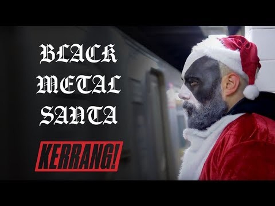 Black Metal Santa