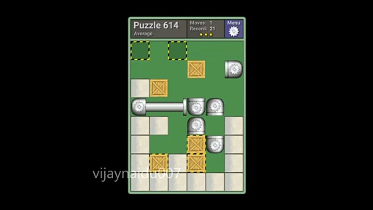 PUSHING MACHINE PUZZLE AVERAGE 614 SOLUTION