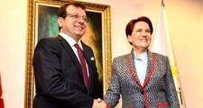 CHP'nin İBB Adayı Ekrem İmamoğlu, İYİ Parti Lideri Meral Akşener'i Ziyaret Etti