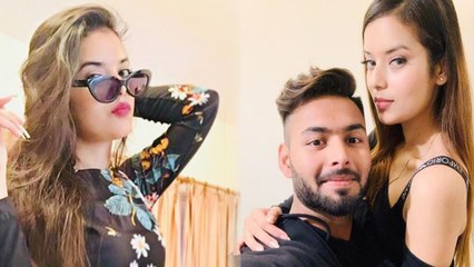 காதலியை அறிமுகம் செய்த ரிஷப் பண்ட்- வீடியோ