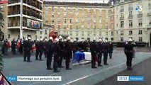 Explosion de l’immeuble à Paris : hommage national aux pompiers morts