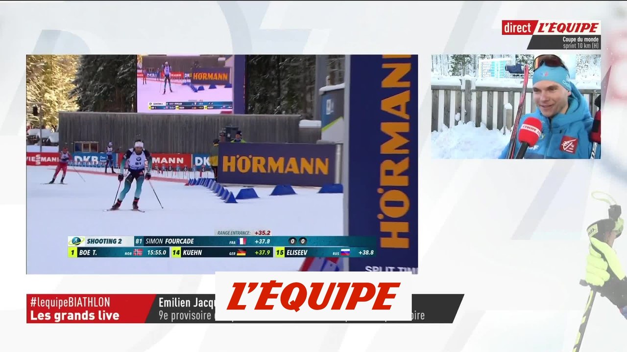 Jacquelin «À coeur de faire une bonne course» - Biathlon - CM (H)