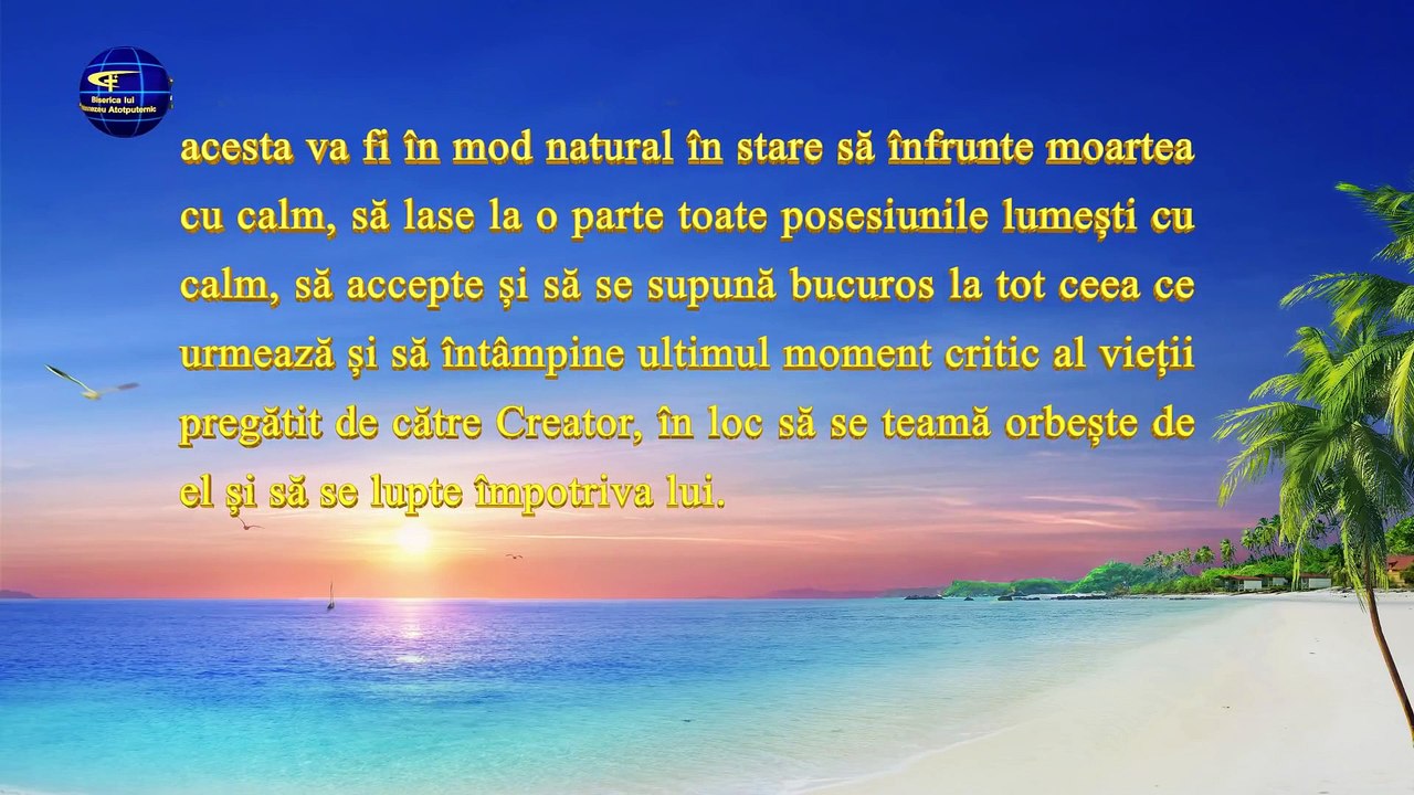 Cuvântul lui Dumnezeu „Dumnezeu Însuși, Unicul (III) Autoritatea lui Dumnezeu (II)” Partea a șasea
