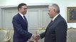 TBMM Başkanı Yıldırım, Makedonya Dışişleri Bakanı Dimitrov'u Kabul Etti