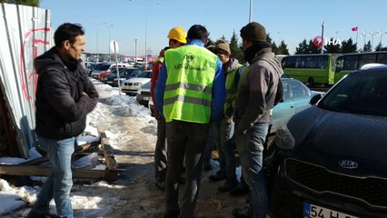 Hastane inşaatından düşen işçi hayatını kaybetti