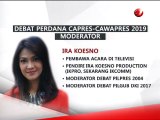 Mengenal Dua Moderator Debat Perdana Capres-Cawapres 2019