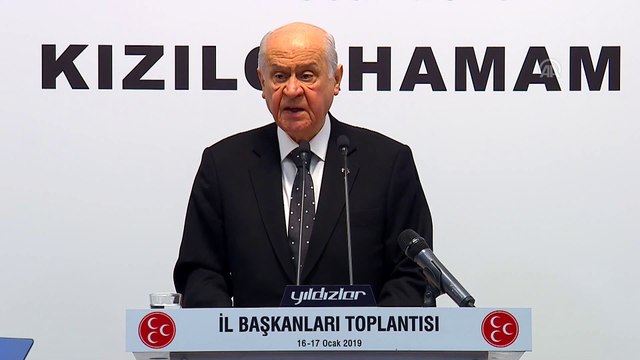 Bahçeli: 'ABD, Fırat'ın doğusunu baz ve esas alarak yeni bir Barzani modeli inşa etmek heves ve hedefindedir' - ANKARA